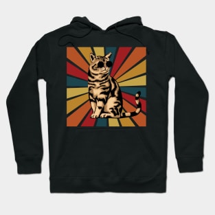 Cool Cat Retro Hoodie